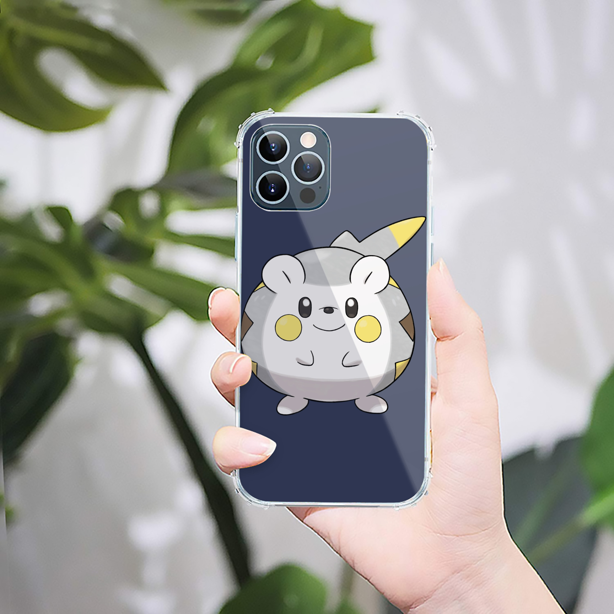 （画像用） ポケットモンスター Pokémon 【iPhone 12シリーズ対応】透明スマホケース（クリアソフトケース）